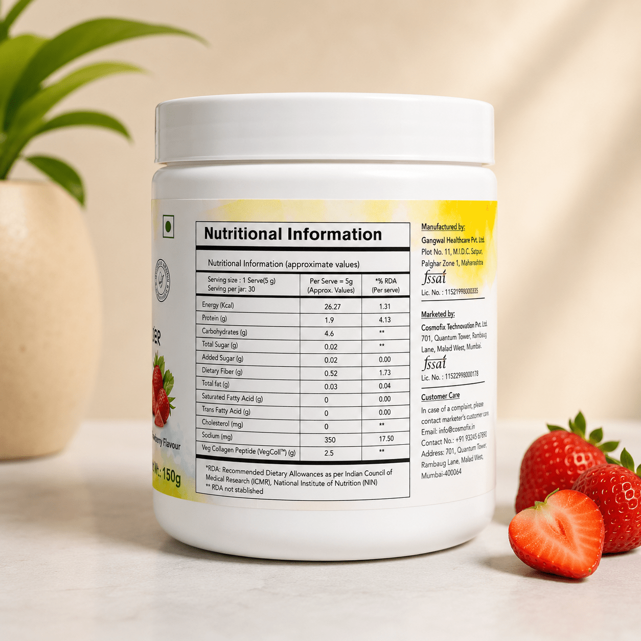 Procoll Veg Collagen Peptide - Cosmosentials