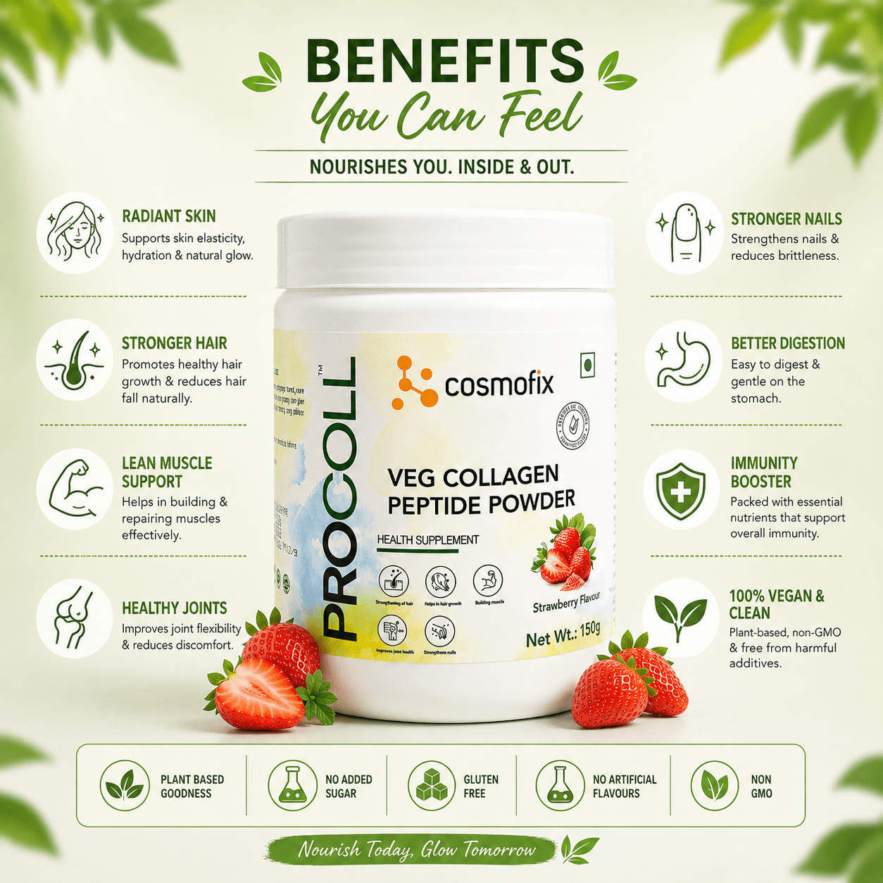 Procoll Veg Collagen Peptide - Cosmosentials