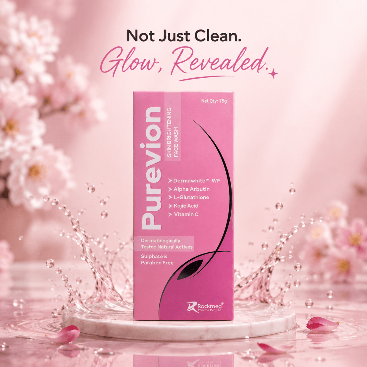 Purevion Skin Brightening Face Wash - Cosmosentials