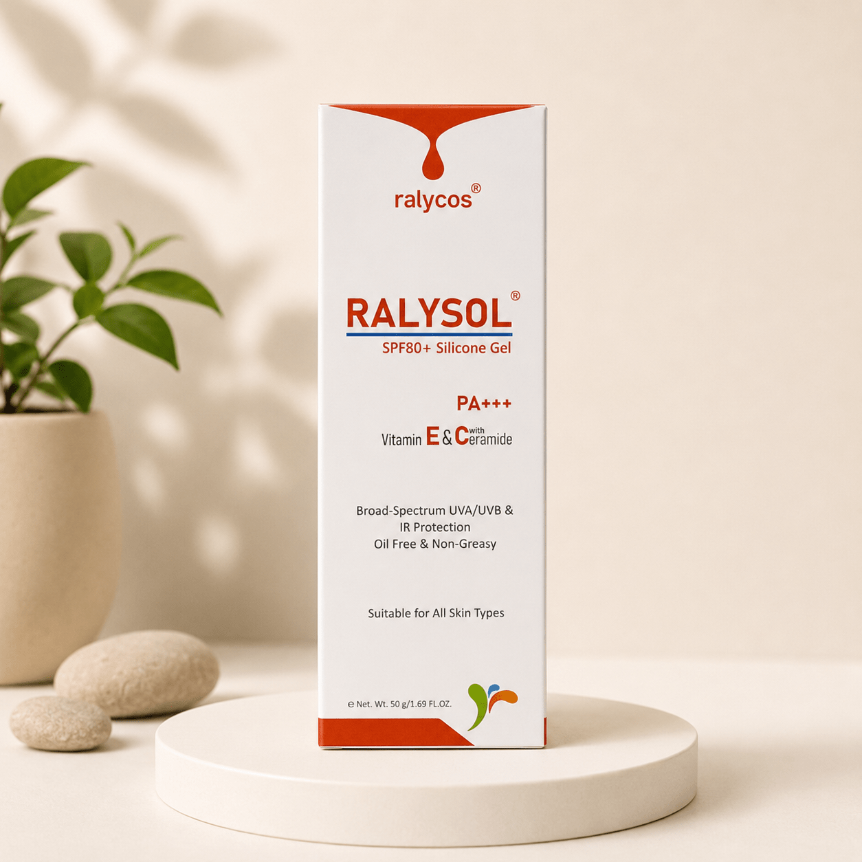 Ralysol SPF 80+ Silicone Gel - Cosmosentials