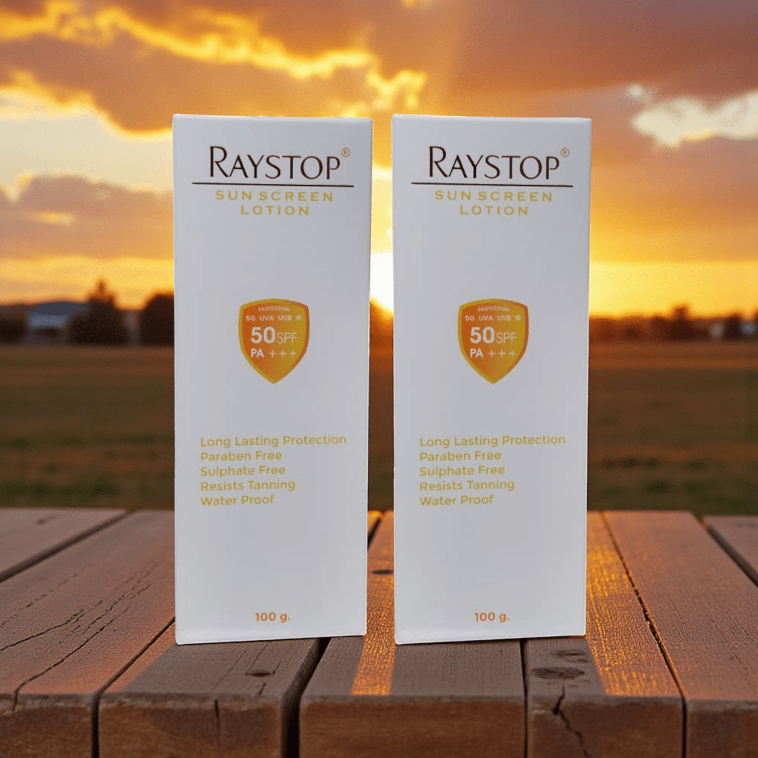 Raystop Sunscreen Lotion SPF 50 PA+++ - Cosmosentials
