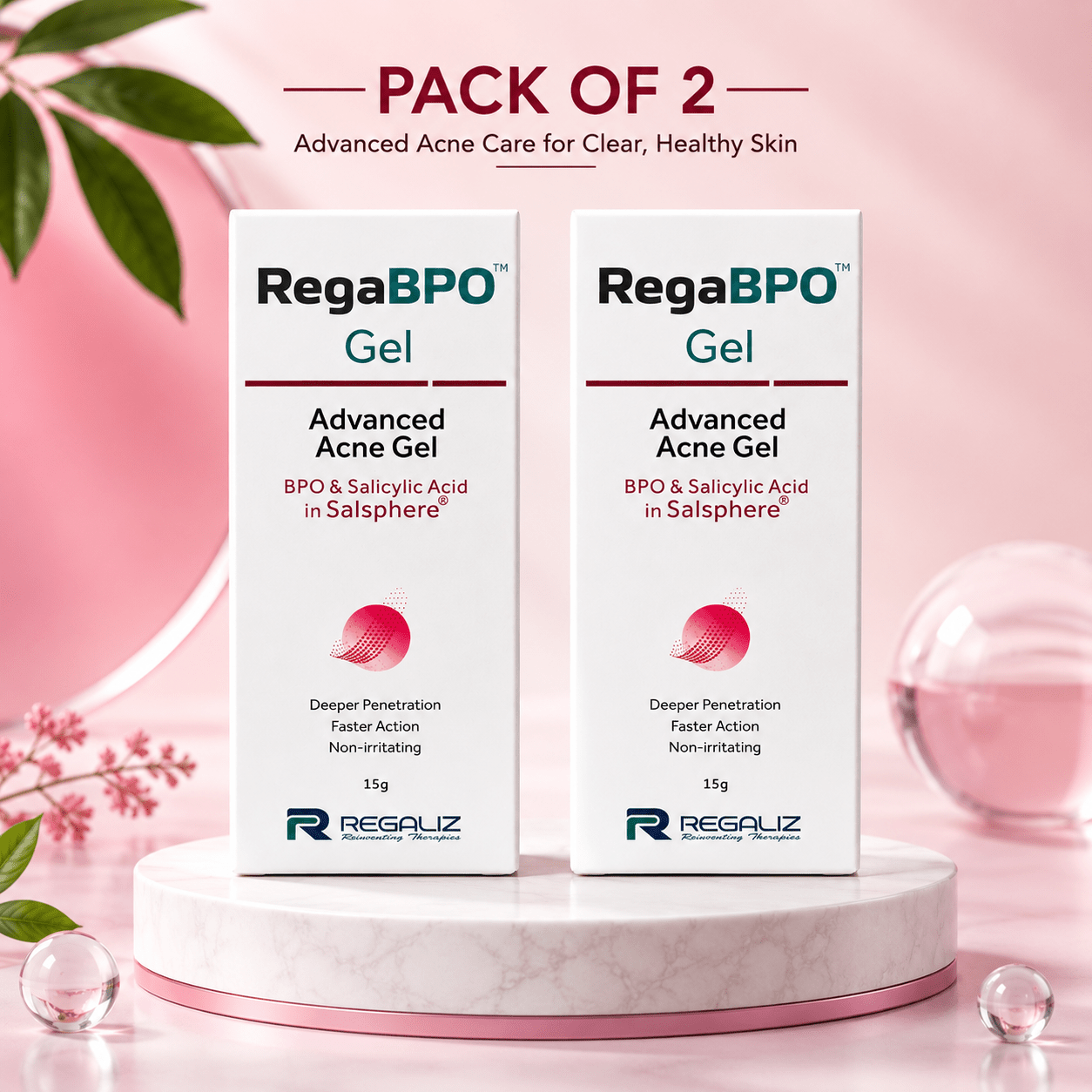 RegaBPO Advanced Acne Gel - Cosmosentials