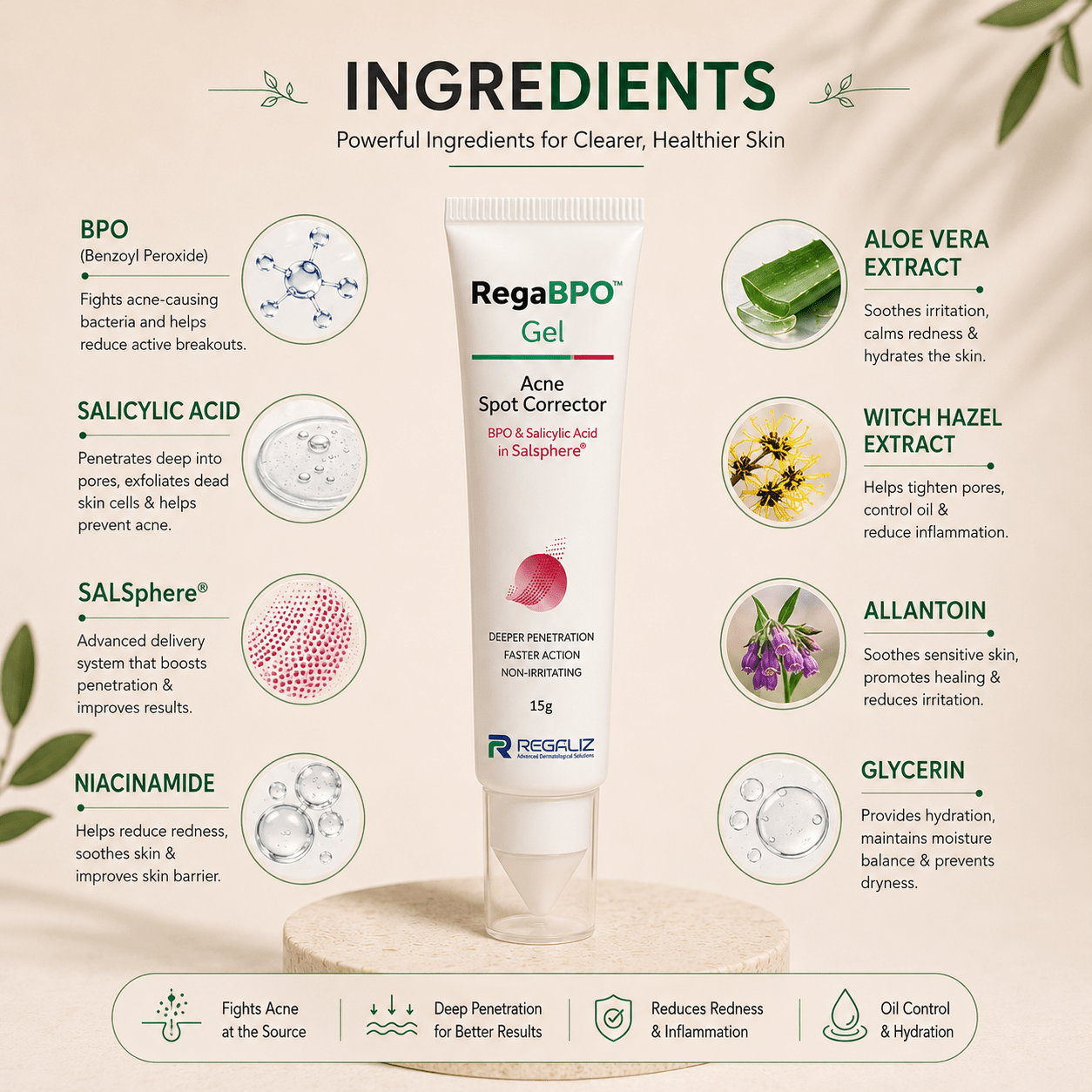 RegaBPO Gel 15g - Cosmosentials