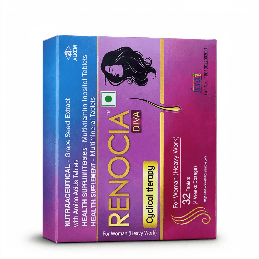 Renocia Diva Cyclical Therapy Tablets ( Women ) - Cosmosentials