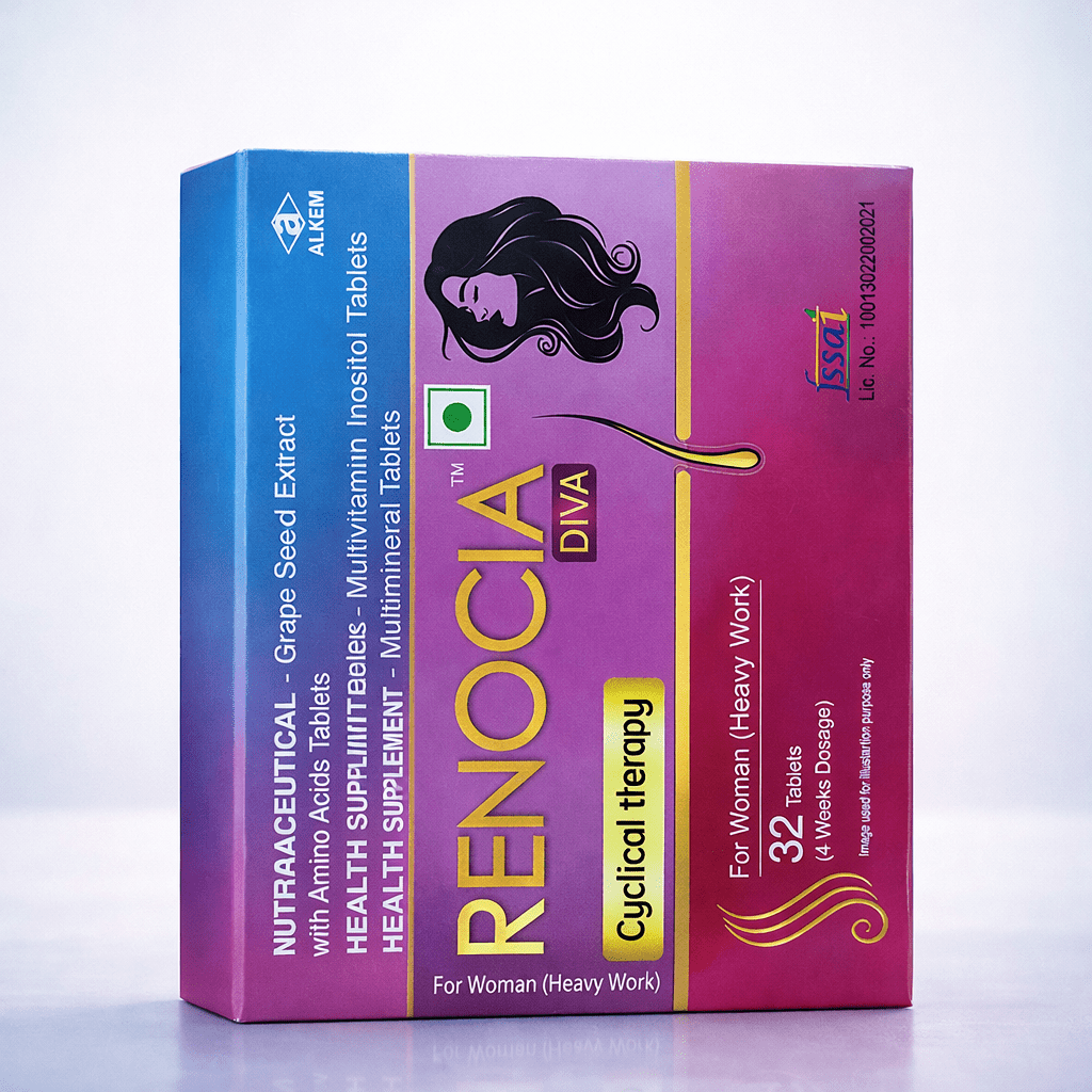 Renocia Diva Cyclical Therapy Tablets ( Women ) - Cosmosentials