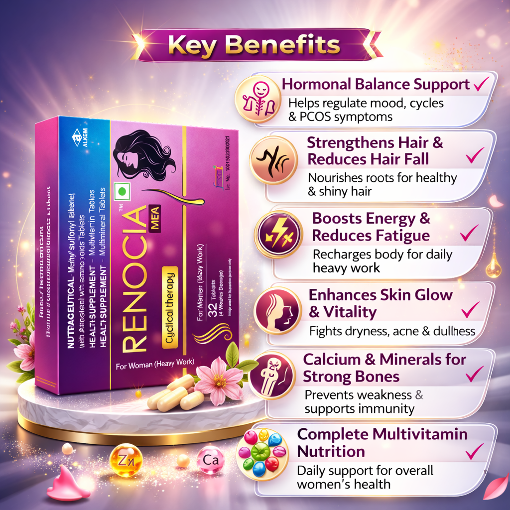 Renocia Diva Cyclical Therapy Tablets ( Women ) - Cosmosentials