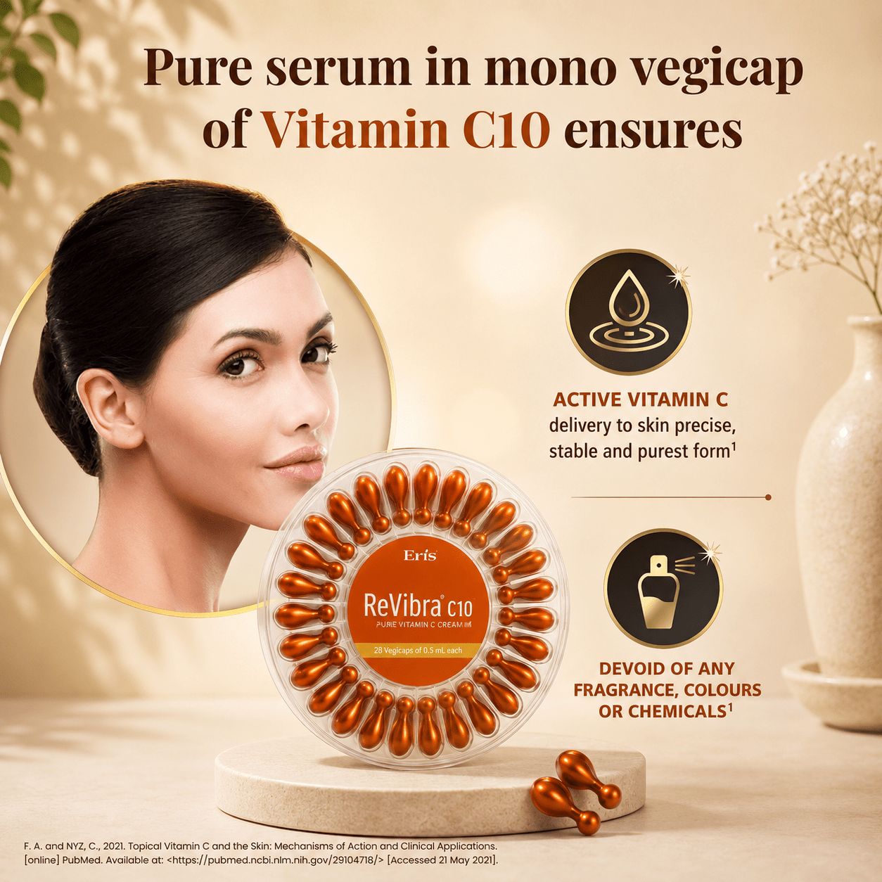 ReVibra C10 Pure Vitamin C Cream - Cosmosentials