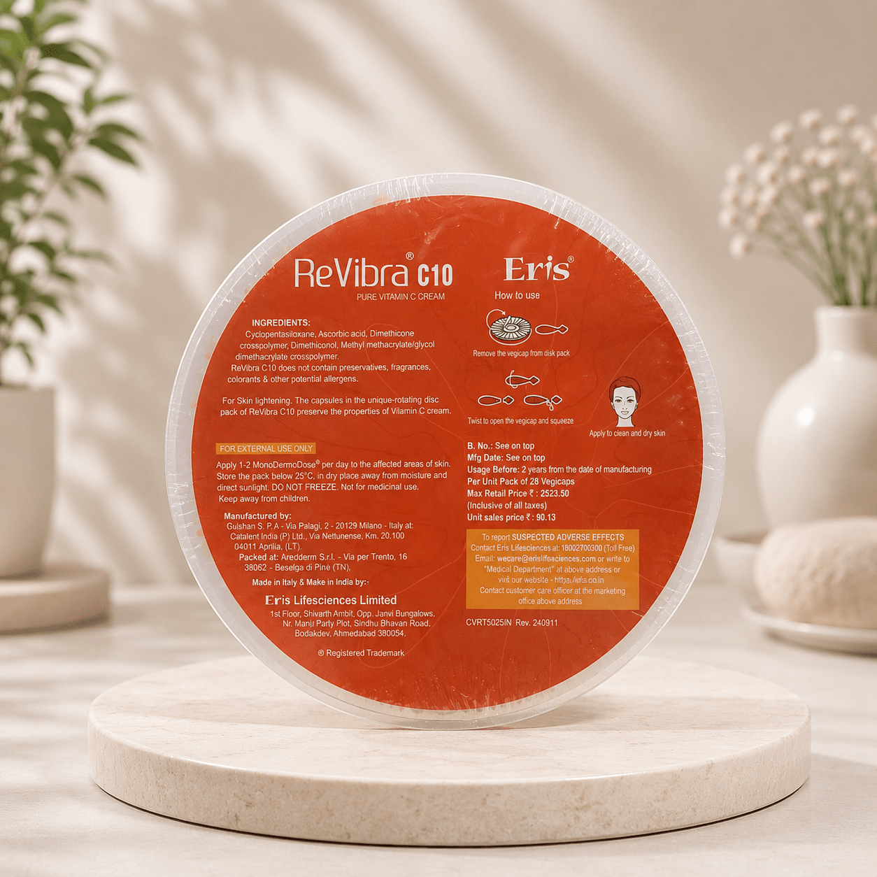 ReVibra C10 Pure Vitamin C Cream - Cosmosentials