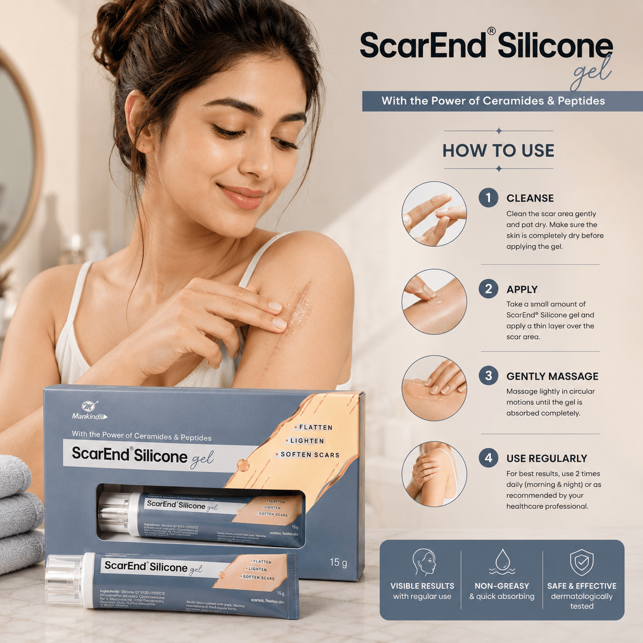 ScarEnd Silicone Gel - Cosmosentials