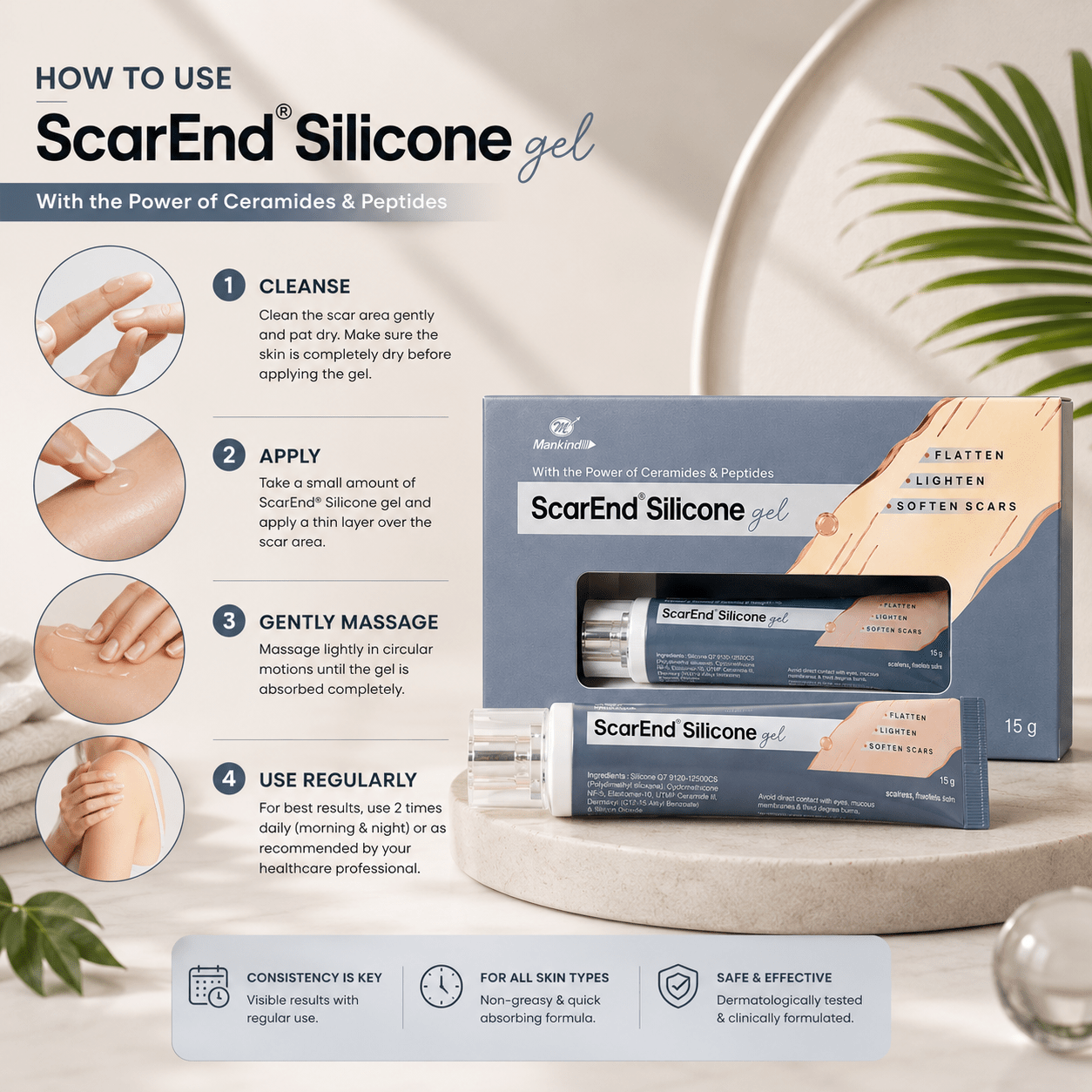 ScarEnd Silicone Gel - Cosmosentials