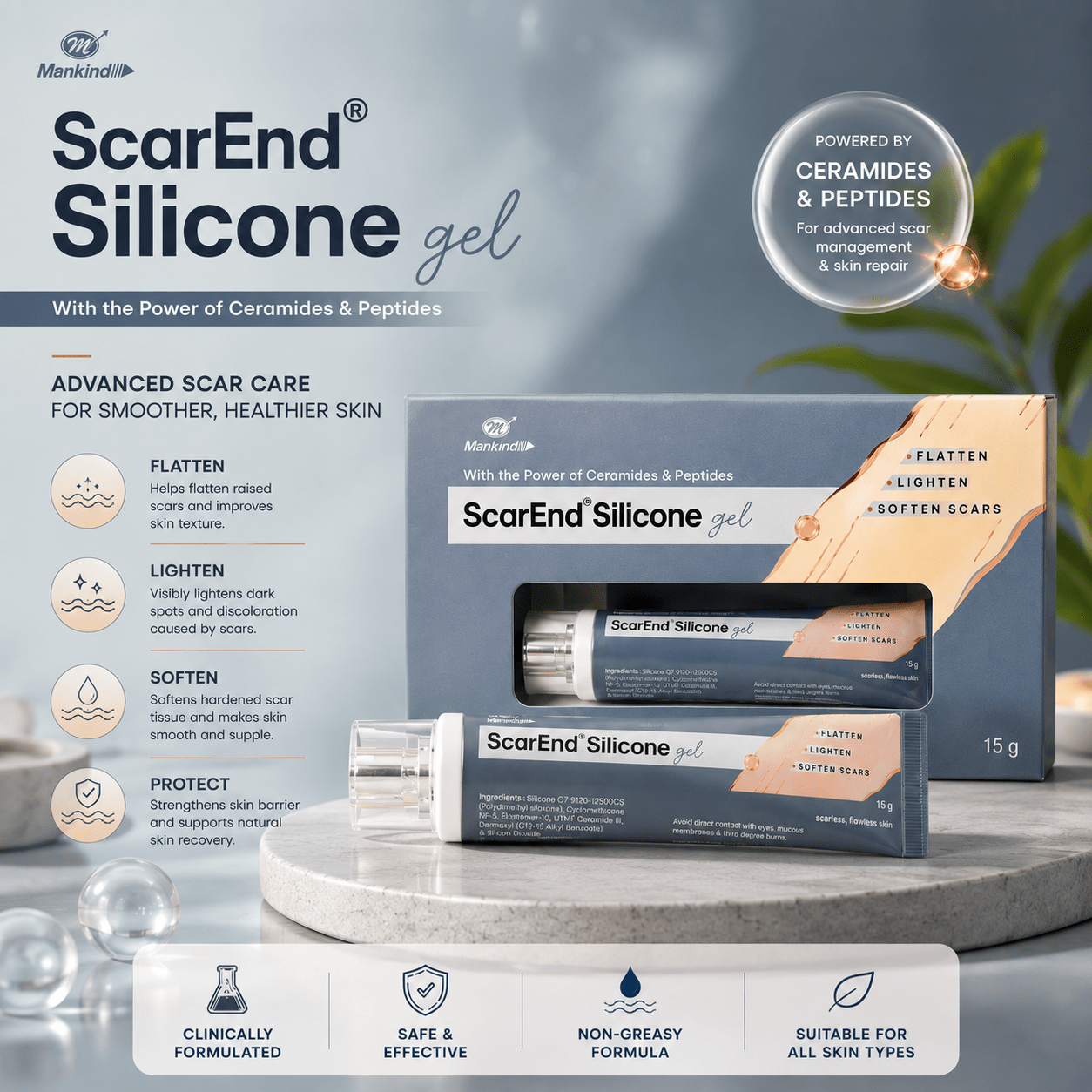 ScarEnd Silicone Gel - Cosmosentials