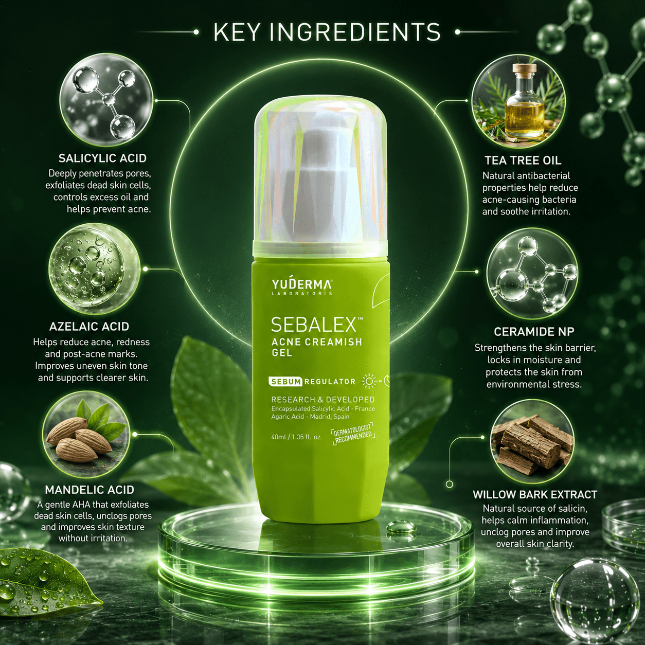 Sebalex Acne Creamish Gel - Cosmosentials