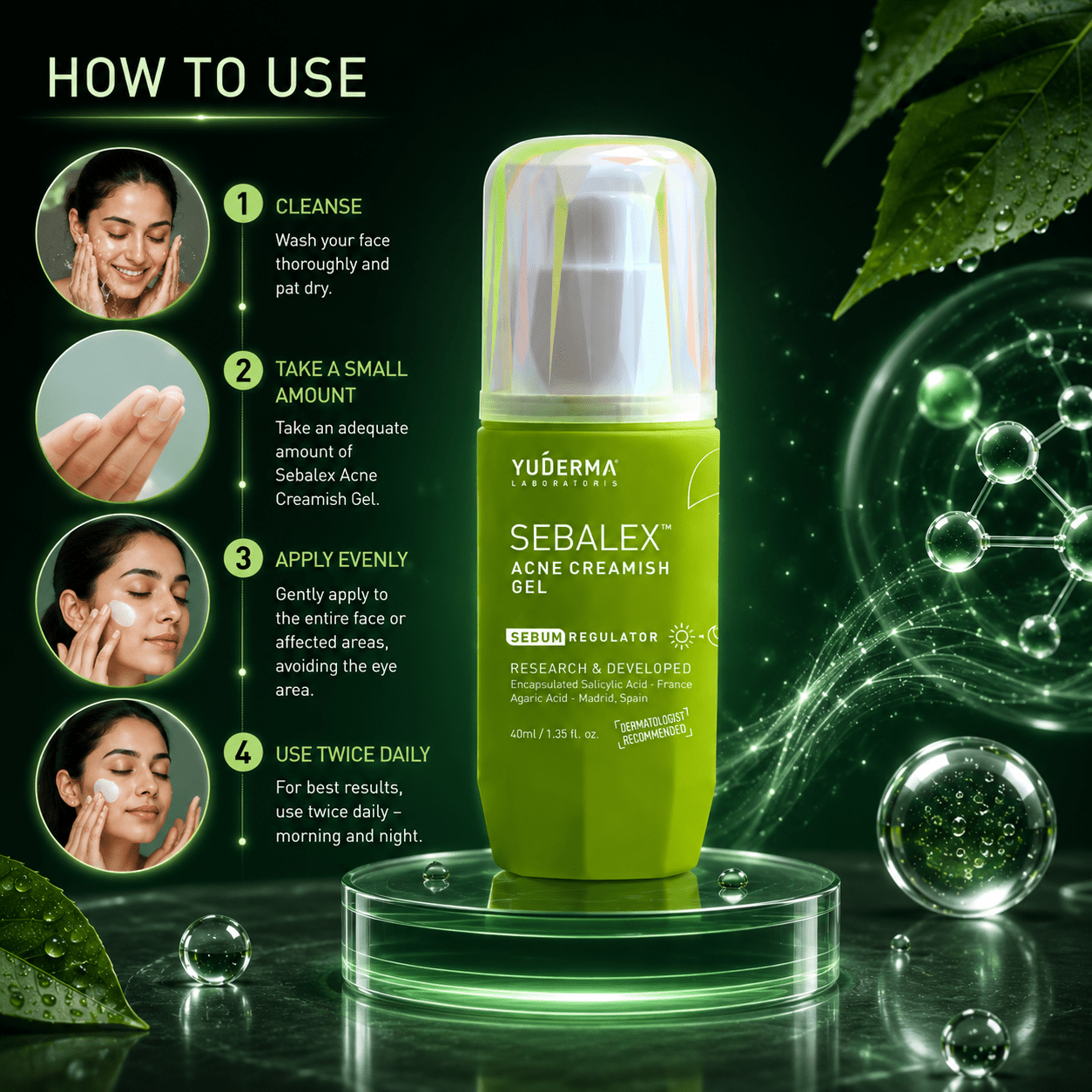 Sebalex Acne Creamish Gel - Cosmosentials