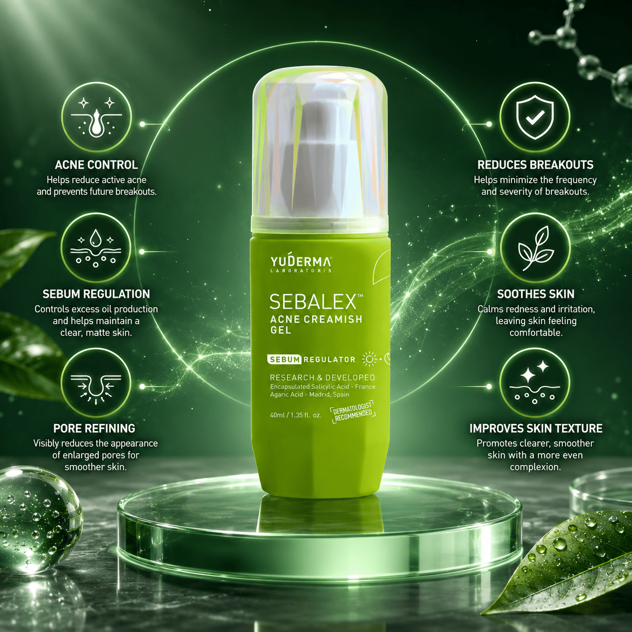 Sebalex Acne Creamish Gel - Cosmosentials