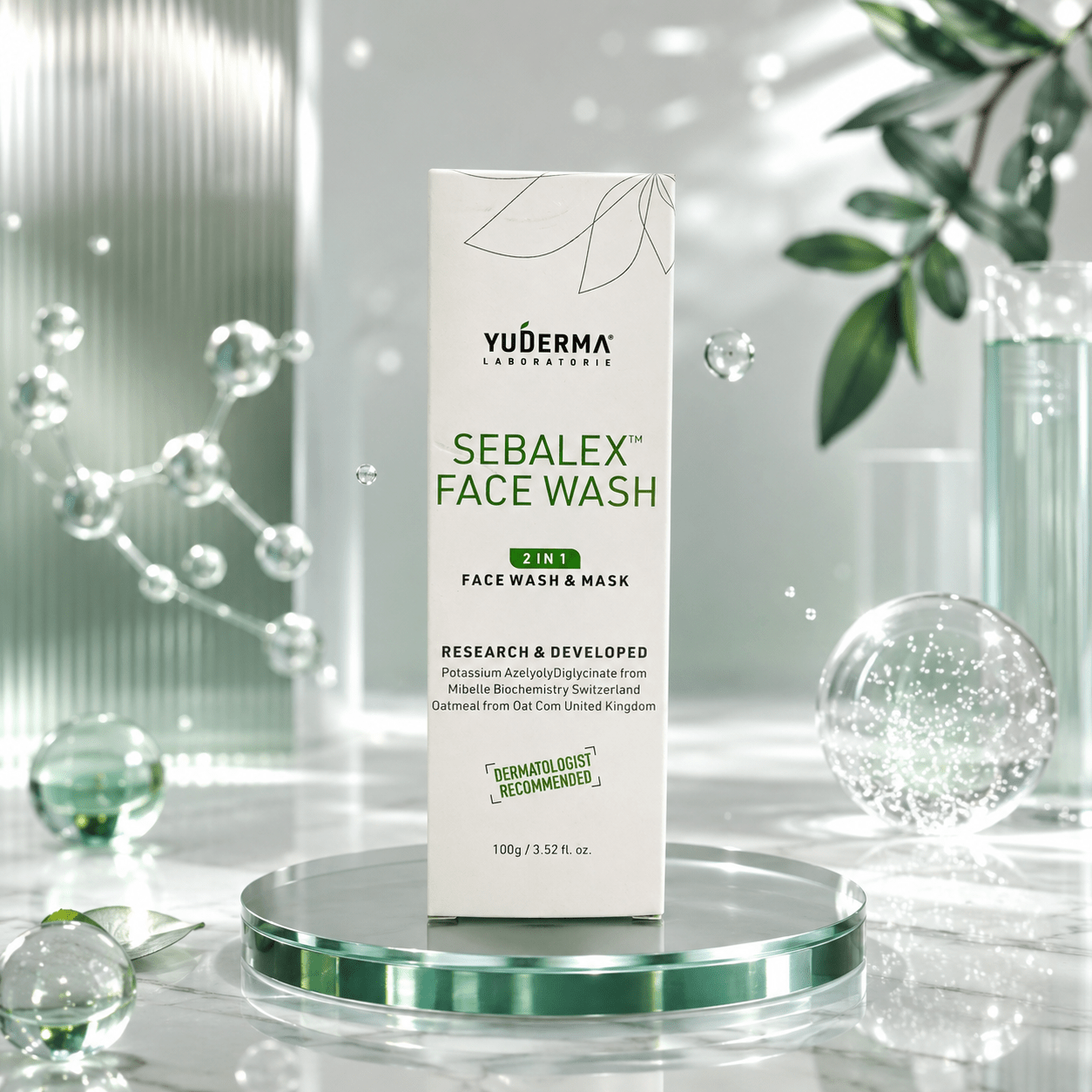Sebalex Face Wash (2-in-1 Face Wash & Mask) - Cosmosentials