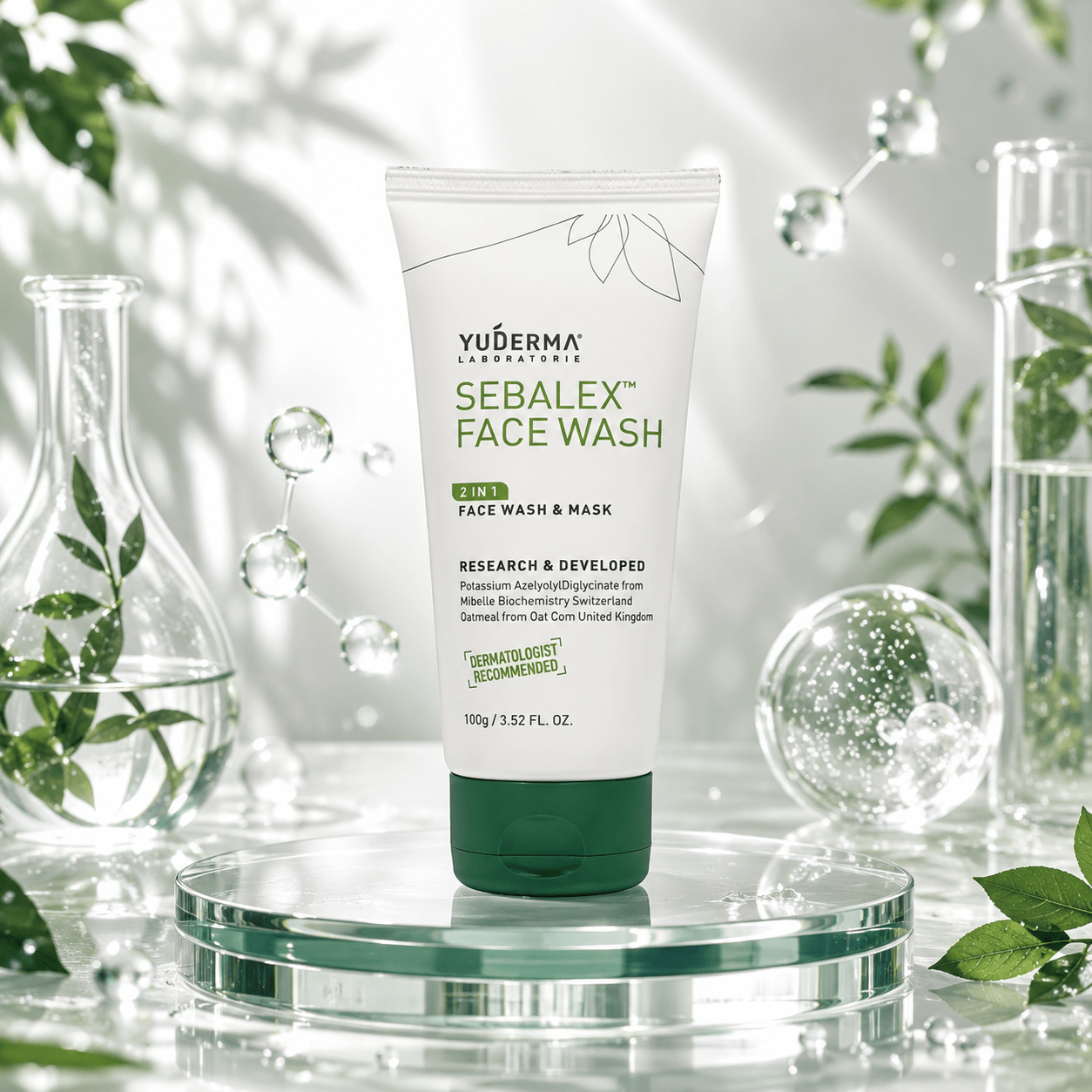 Sebalex Face Wash (2-in-1 Face Wash & Mask) - Cosmosentials