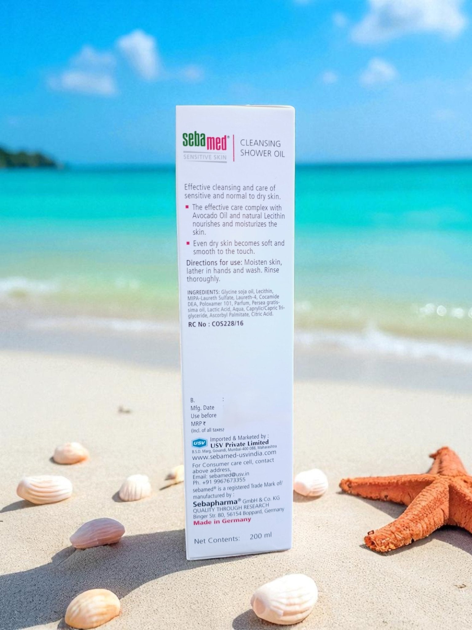 Sebamed Cleansing Shower Oil - Cosmosentials