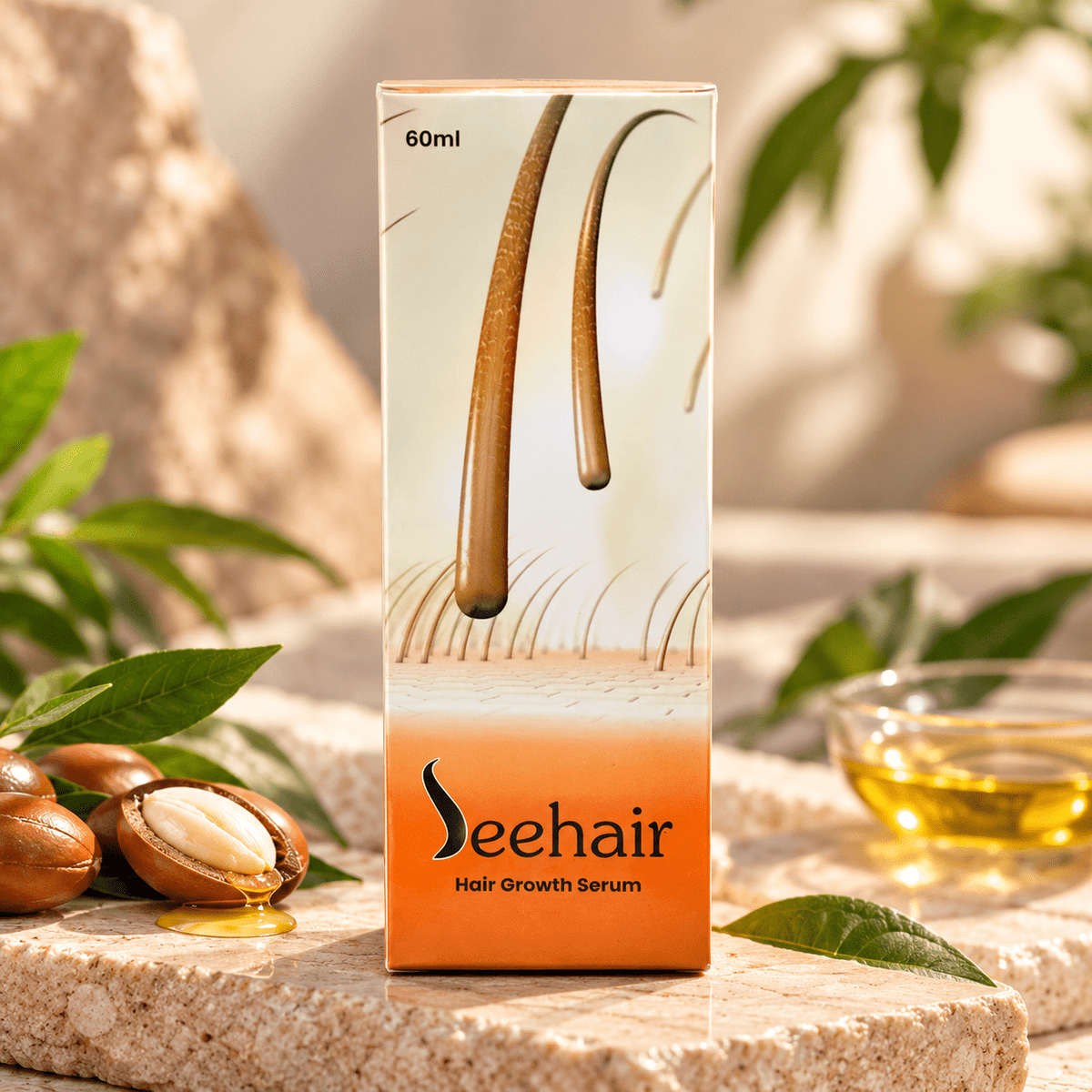 Seehair Hair Growth Serum 60 ml - Cosmosentials