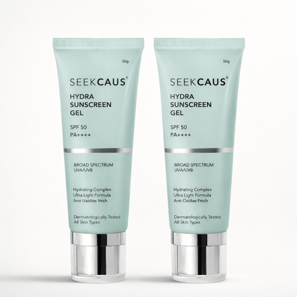 Seekcaus Hydra Sunscreen Gel SPF 50 PA++++ - Cosmosentials