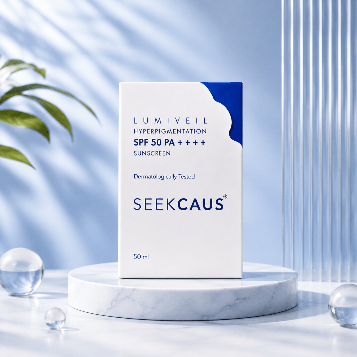 Seekcaus LumiVeil Hyperpigmentation Sunscreen SPF 50 PA++++ - Cosmosentials
