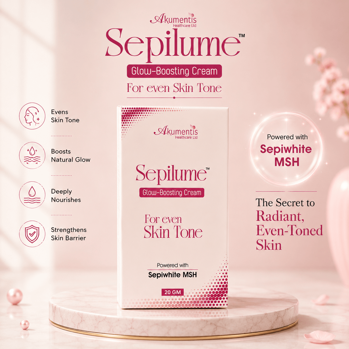 Sepilume Glow-Boosting Cream - Cosmosentials