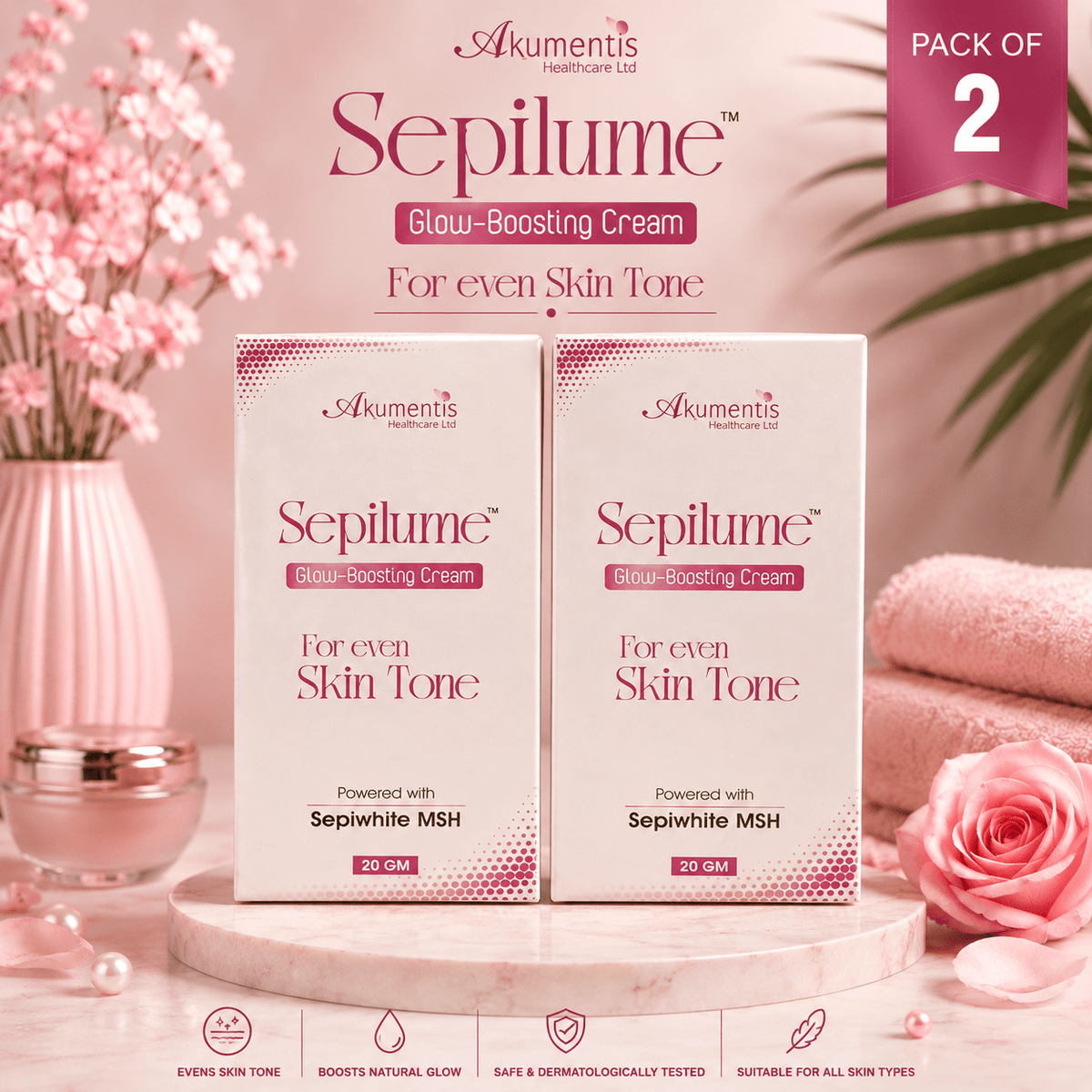 Sepilume Glow-Boosting Cream - Cosmosentials