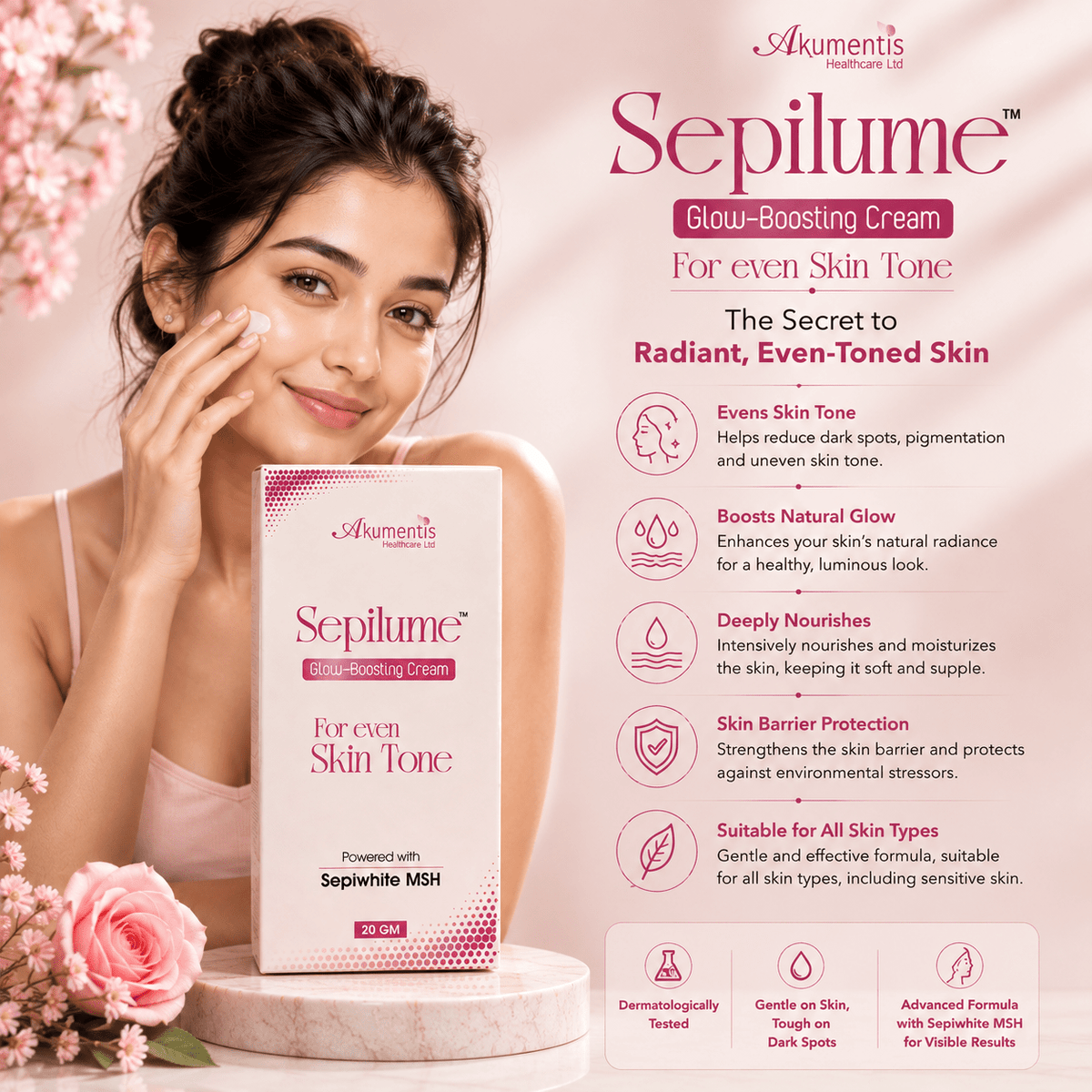 Sepilume Glow-Boosting Cream - Cosmosentials