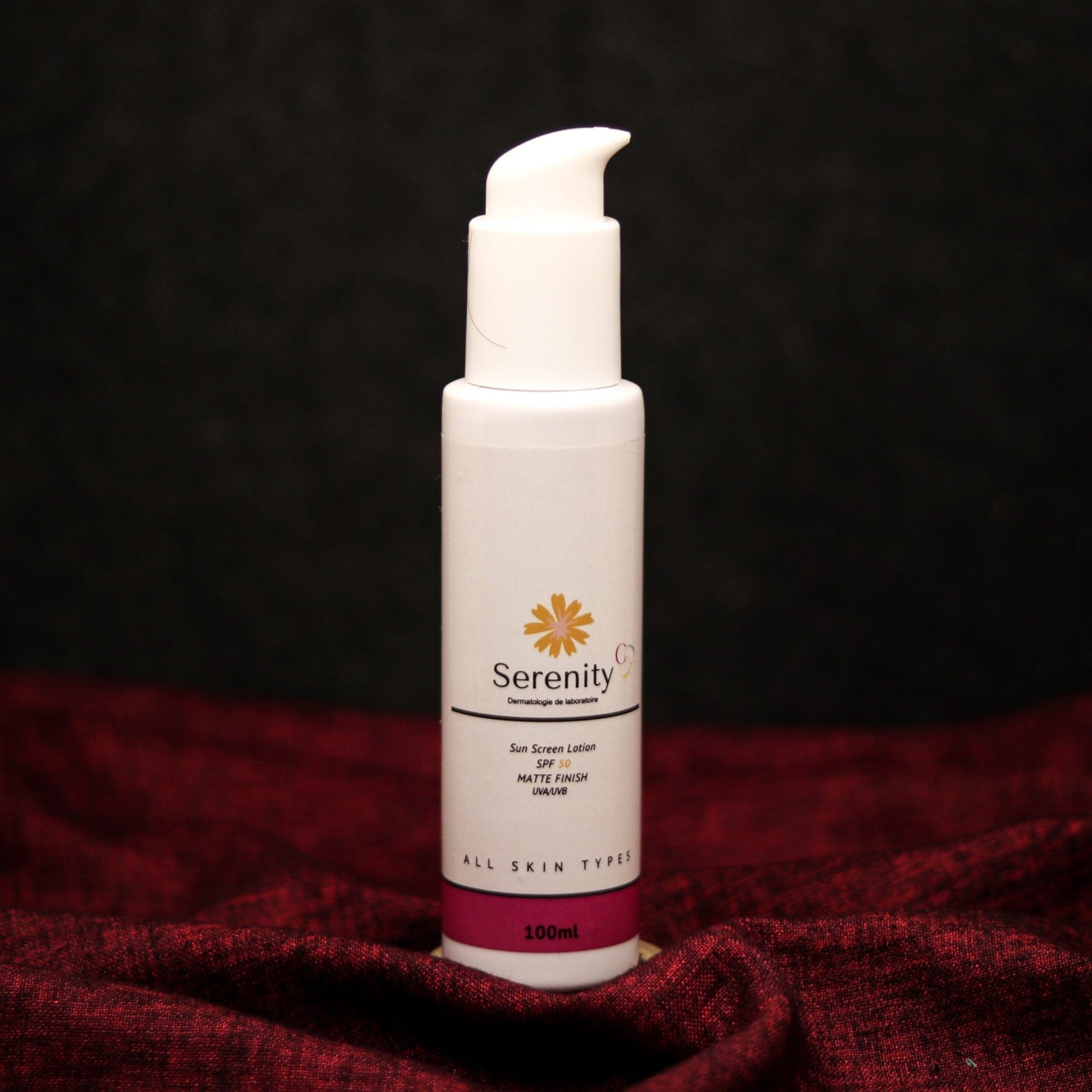 Serenity Sunscreen Lotion (SPF 50) - Cosmosentials