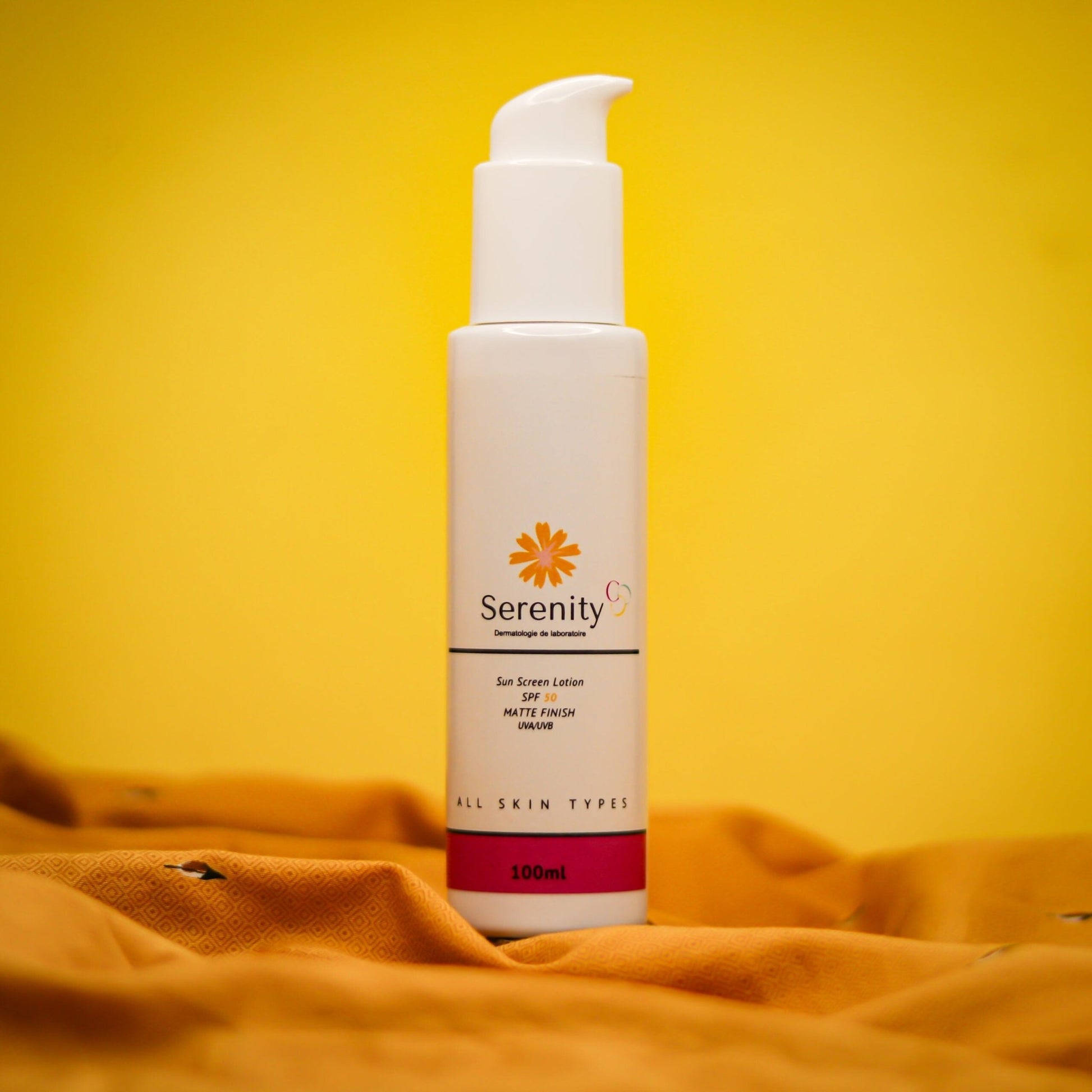 Serenity Sunscreen Lotion (SPF 50) - Cosmosentials