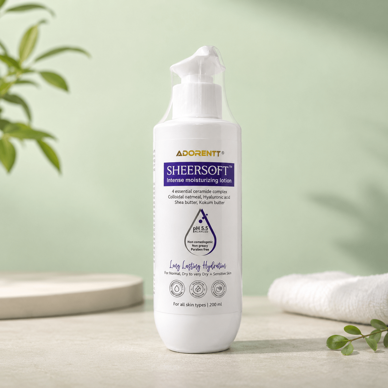 Sheersoft Intense Moisturizing Lotion 200ml - Cosmosentials