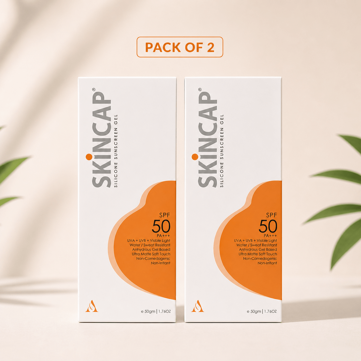 Skincap Silicone Sunscreen Gel SPF 50 PA+++ - Cosmosentials