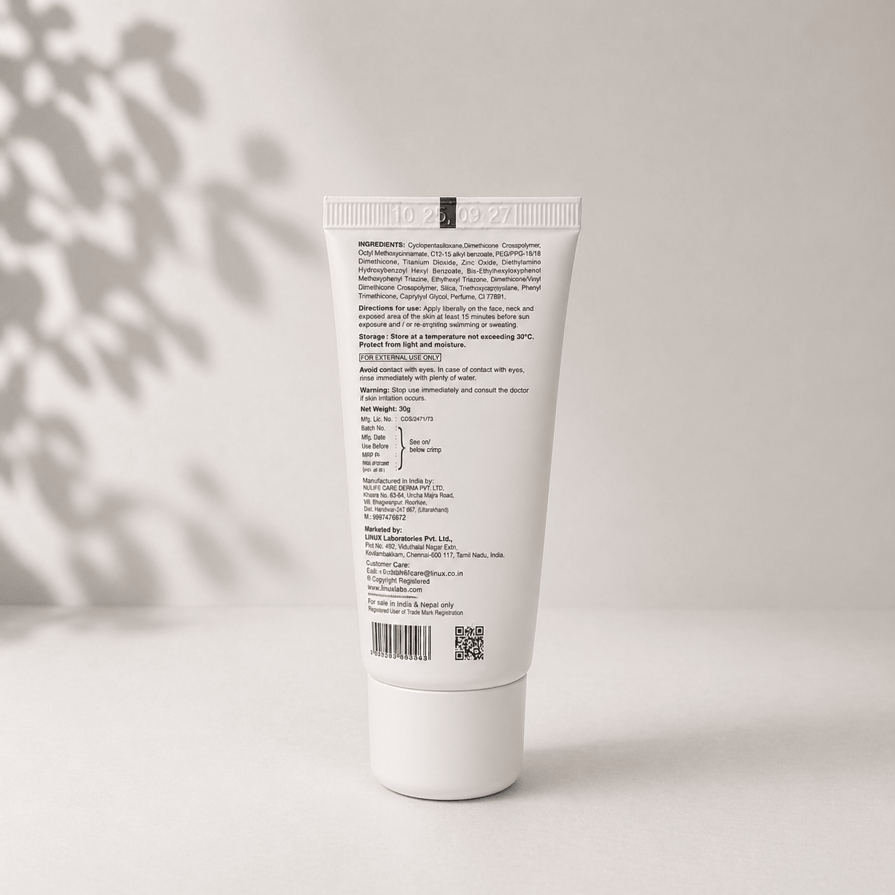Softscreen+ Matte Tinted Sunscreen Gel SPF 50+ PA+++ - Cosmosentials