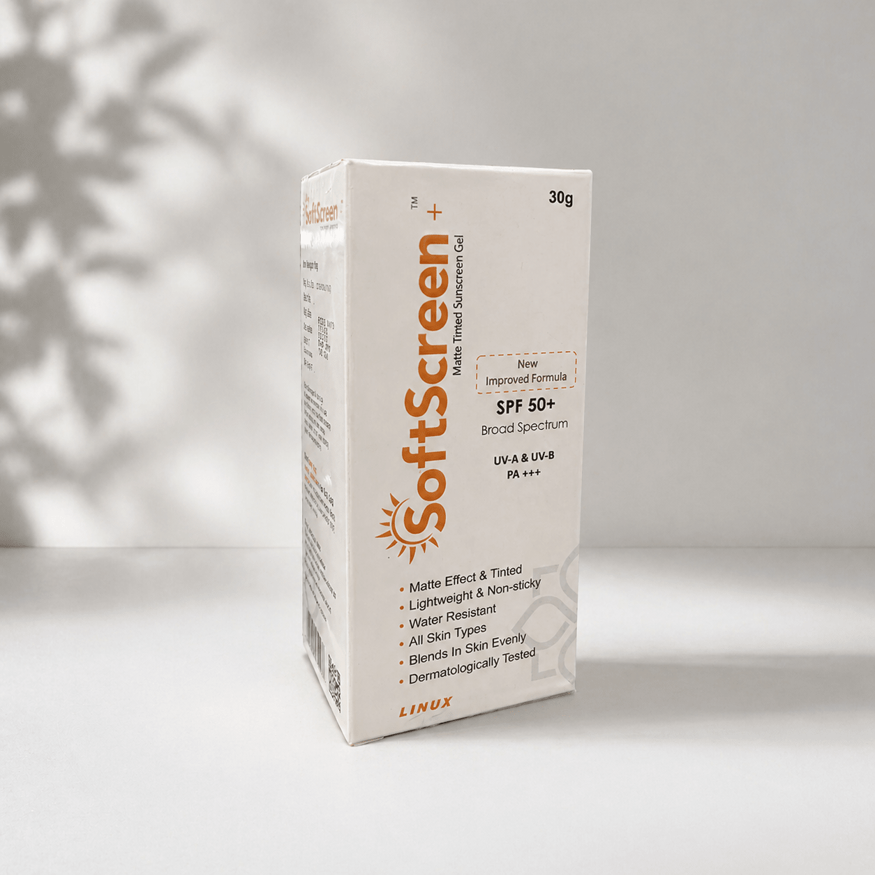 Softscreen+ Matte Tinted Sunscreen Gel SPF 50+ PA+++ - Cosmosentials