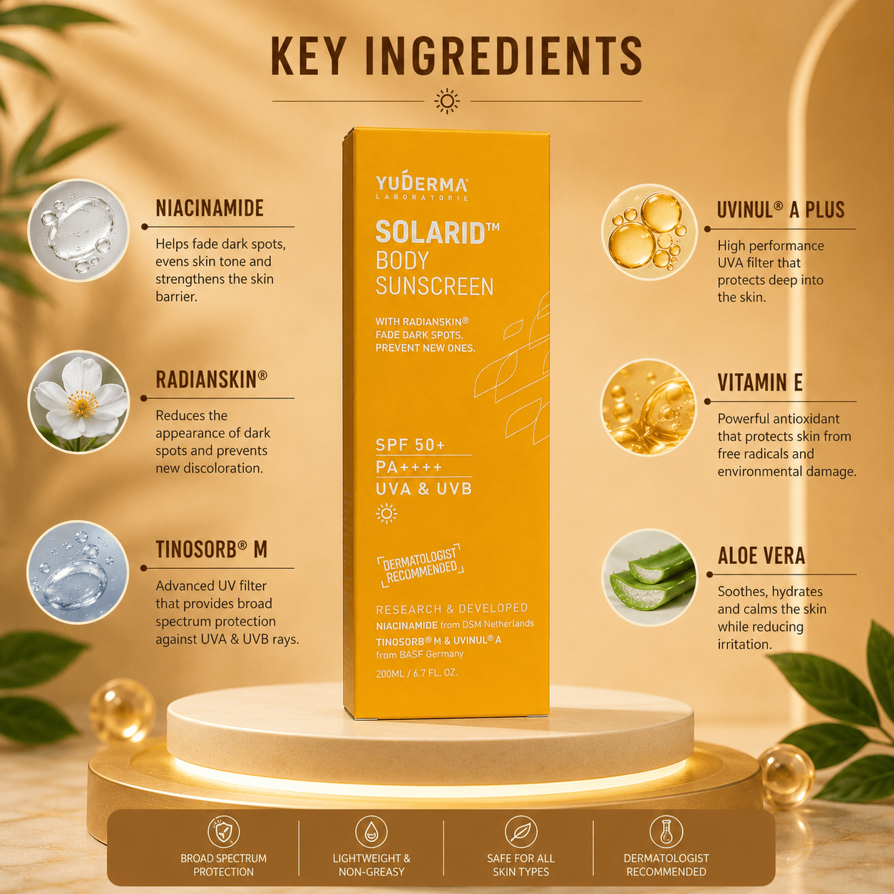 Solarid Body Sunscreen - Cosmosentials