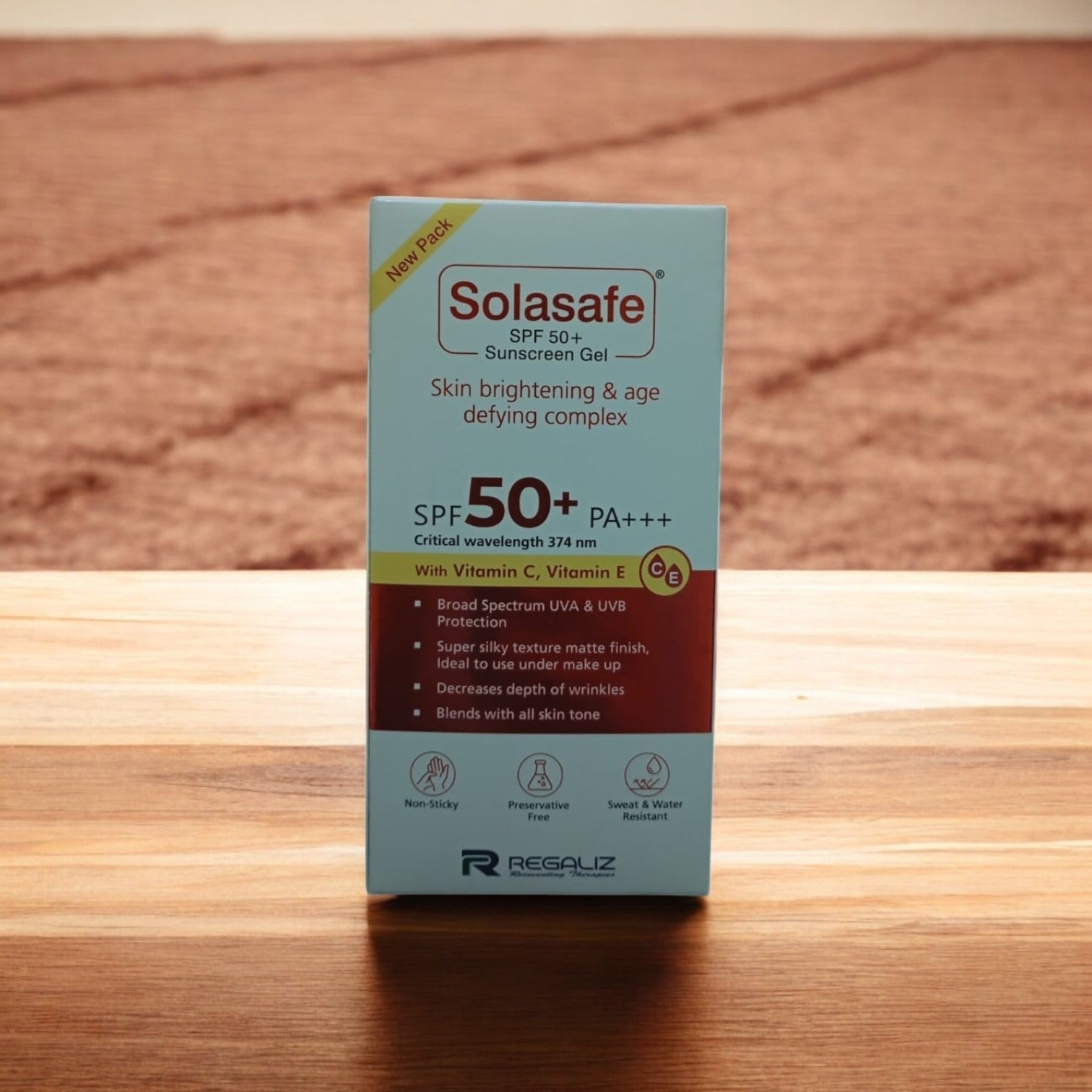 Solasafe Spf 50+ Sunscreen Gel - Cosmosentials