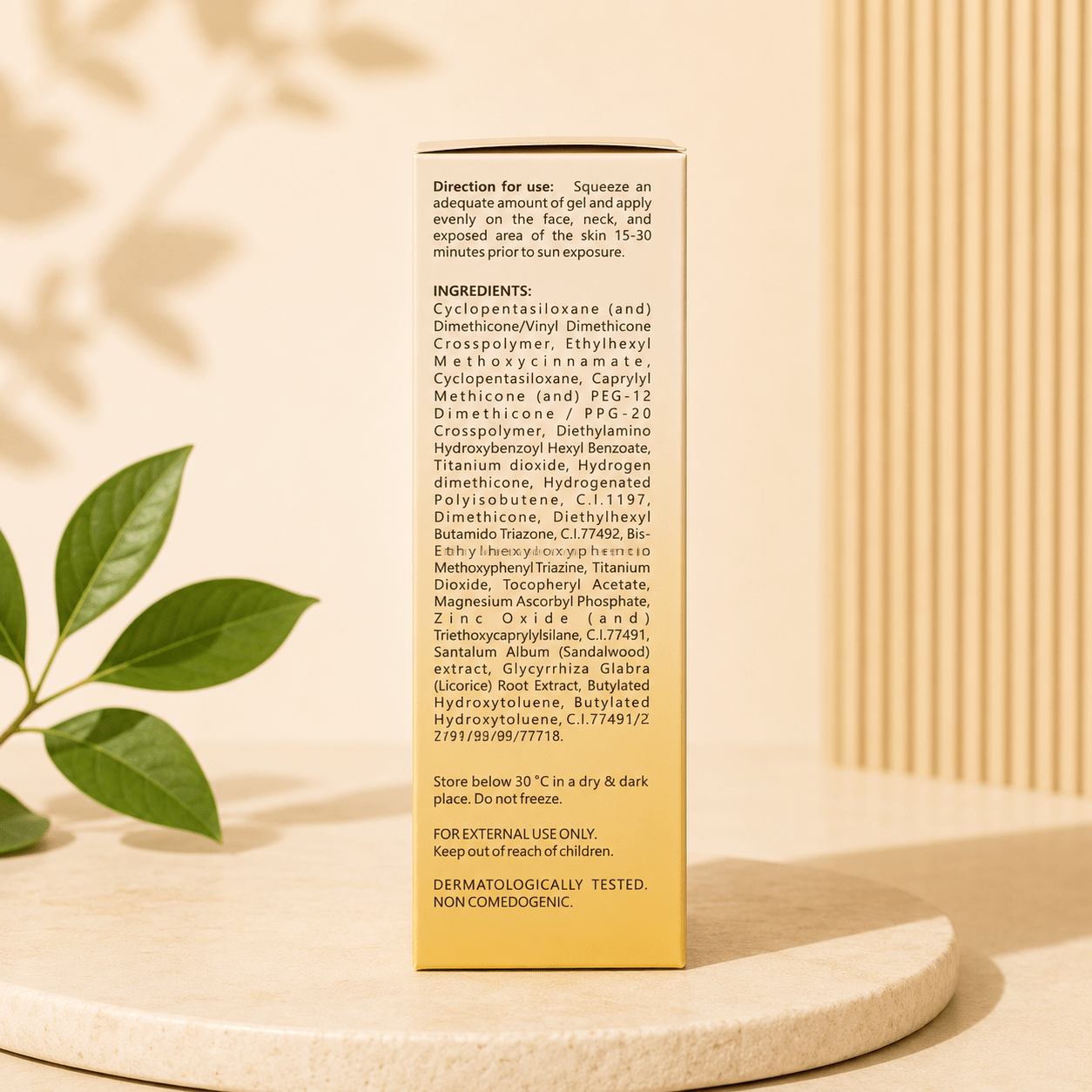 Solasafe Tinted Sunscreen SPF 50 PA+++ (Ivory) - Cosmosentials