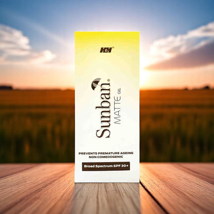 Sunban Matte Gel SPF 30+ Sunscreen