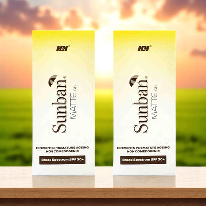 Sunban Matte Gel SPF 30+ Sunscreen