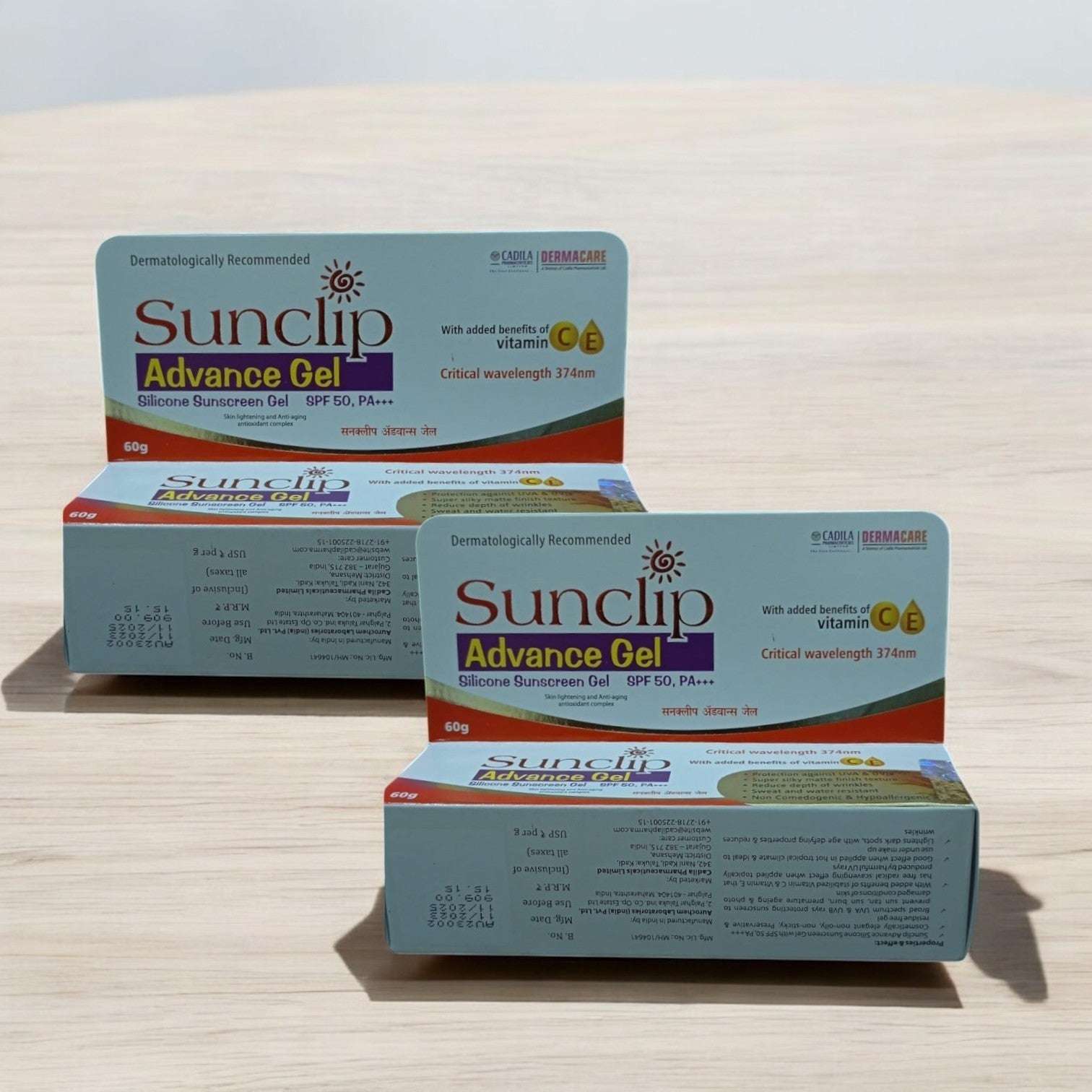 Sunclip Advance Silicone Sunscreen Gel SPF 50 PA+++ - Cosmosentials