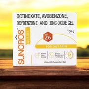 Suncros AquaGel Sunscreen SPF 26 - Cosmosentials