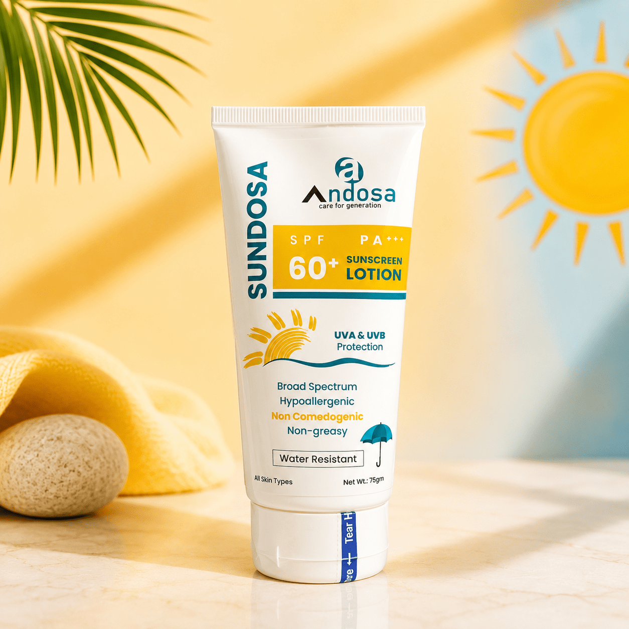 Sundosa Sunscreen Lotion SPF 60+ - Cosmosentials