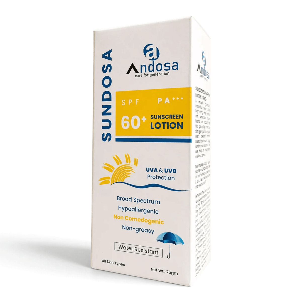 Sundosa Sunscreen Lotion SPF 60+ - Cosmosentials
