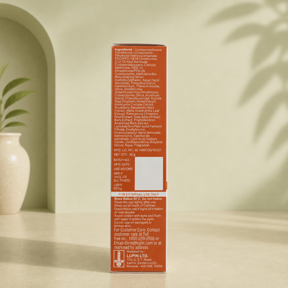 Sunhalt Gold Matte Sunscreen SPF 90 PA+++ - Cosmosentials