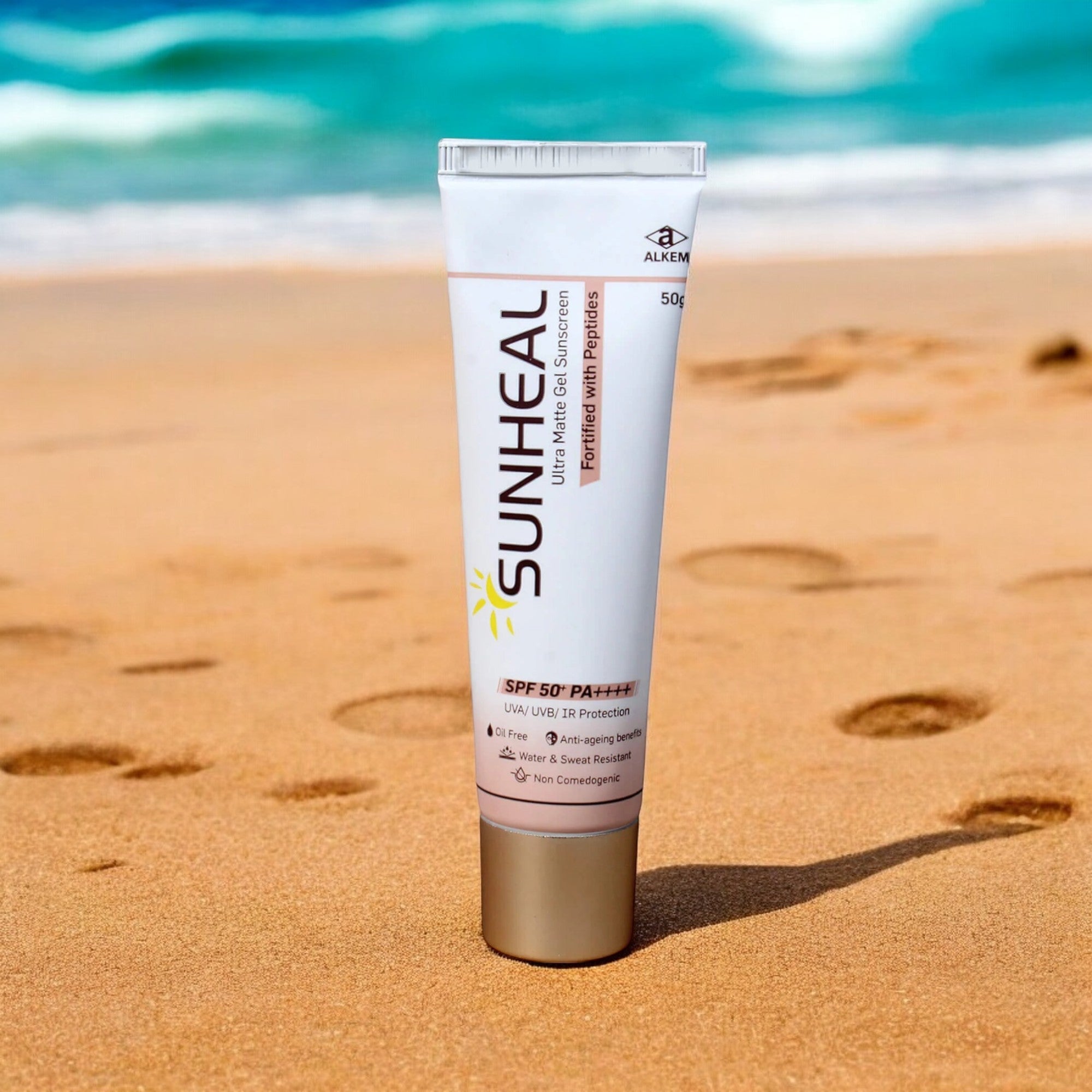 Sunheal Ultra Matte Gel Sunscreen - Cosmosentials