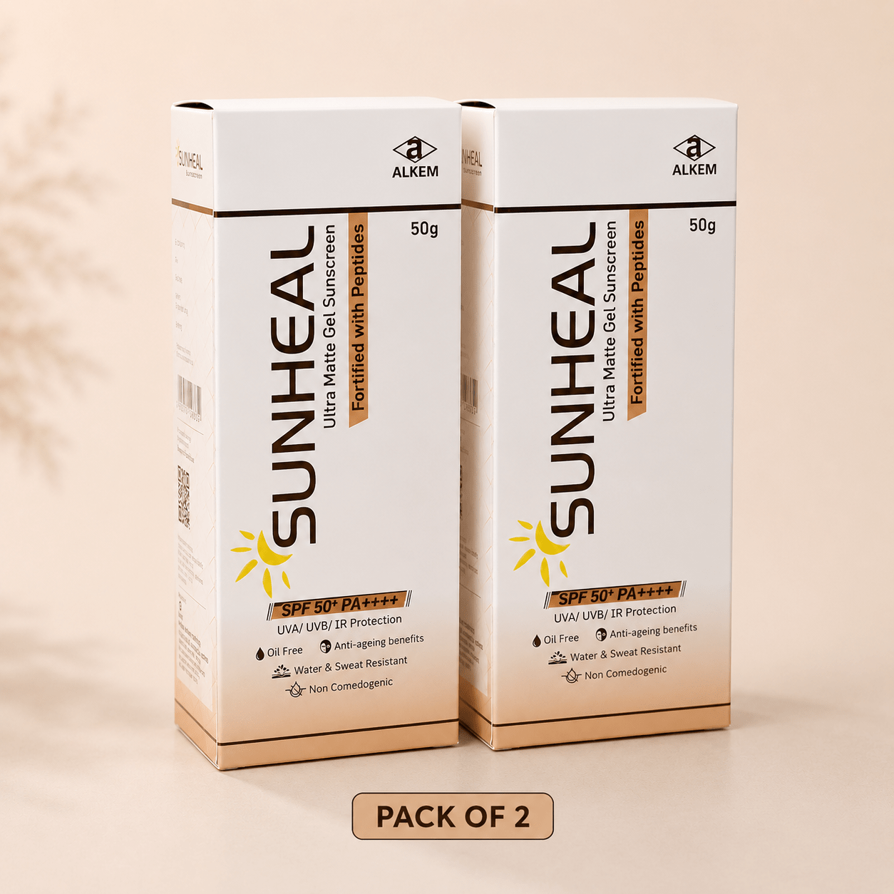 Sunheal Ultra Matte Gel Sunscreen - Cosmosentials