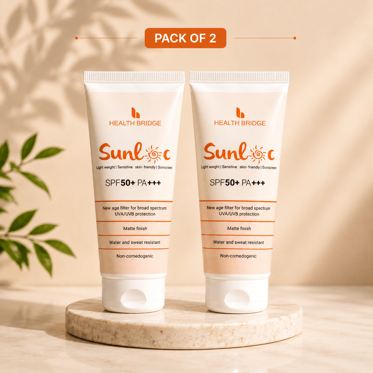 Sunloc SPF 50+ PA+++ Sunscreen - Cosmosentials