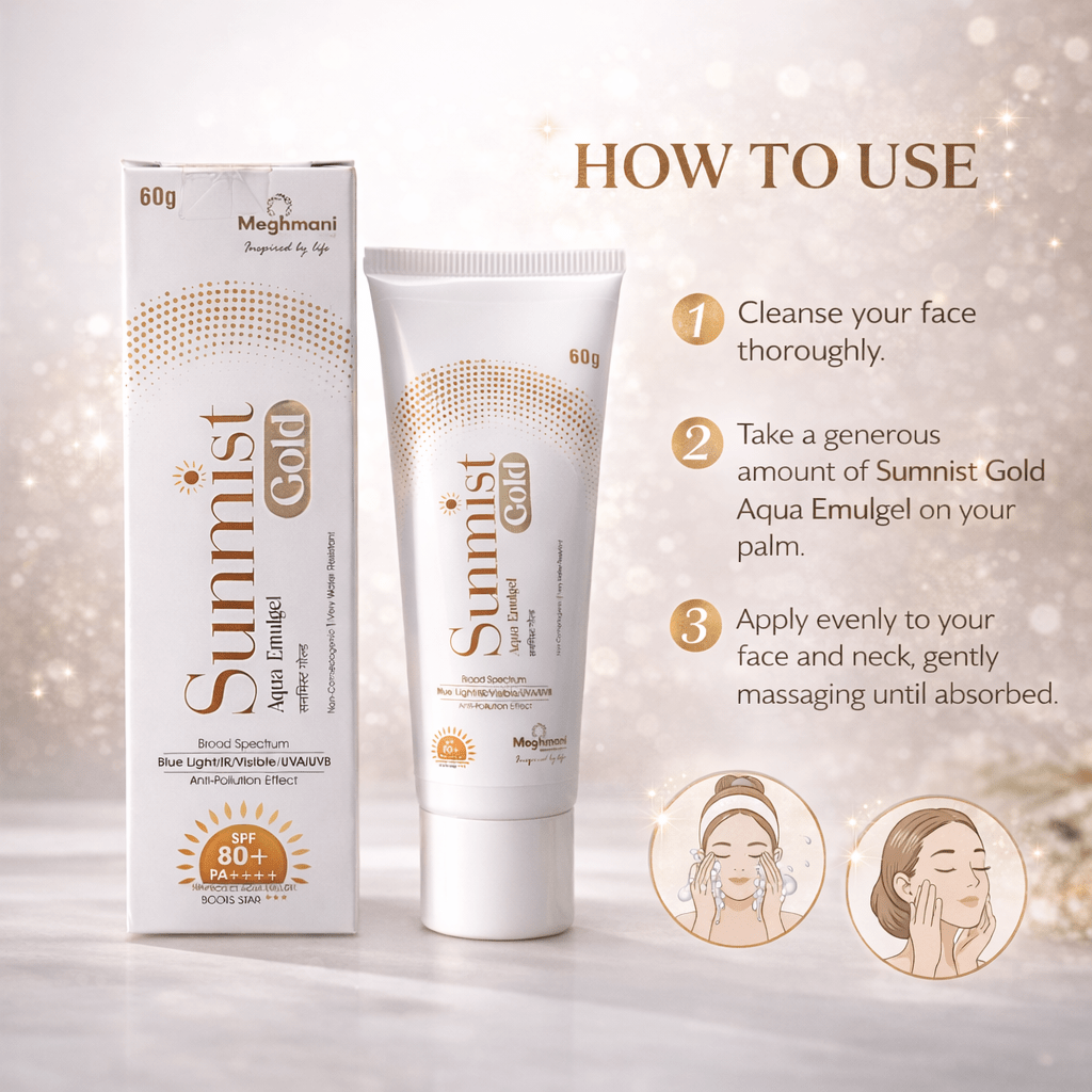 Sunmist Aqua Emulgel gold - Cosmosentials