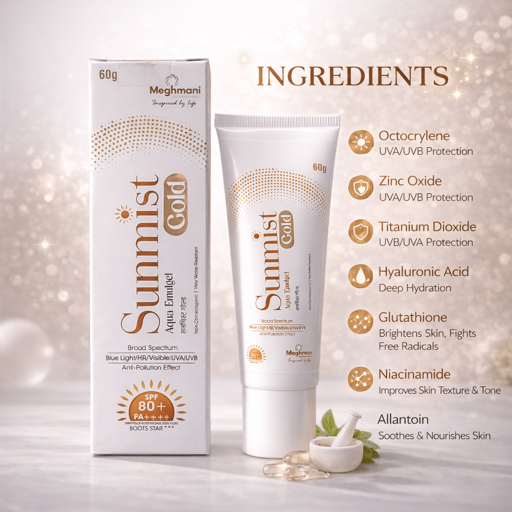 Sunmist Aqua Emulgel gold - Cosmosentials