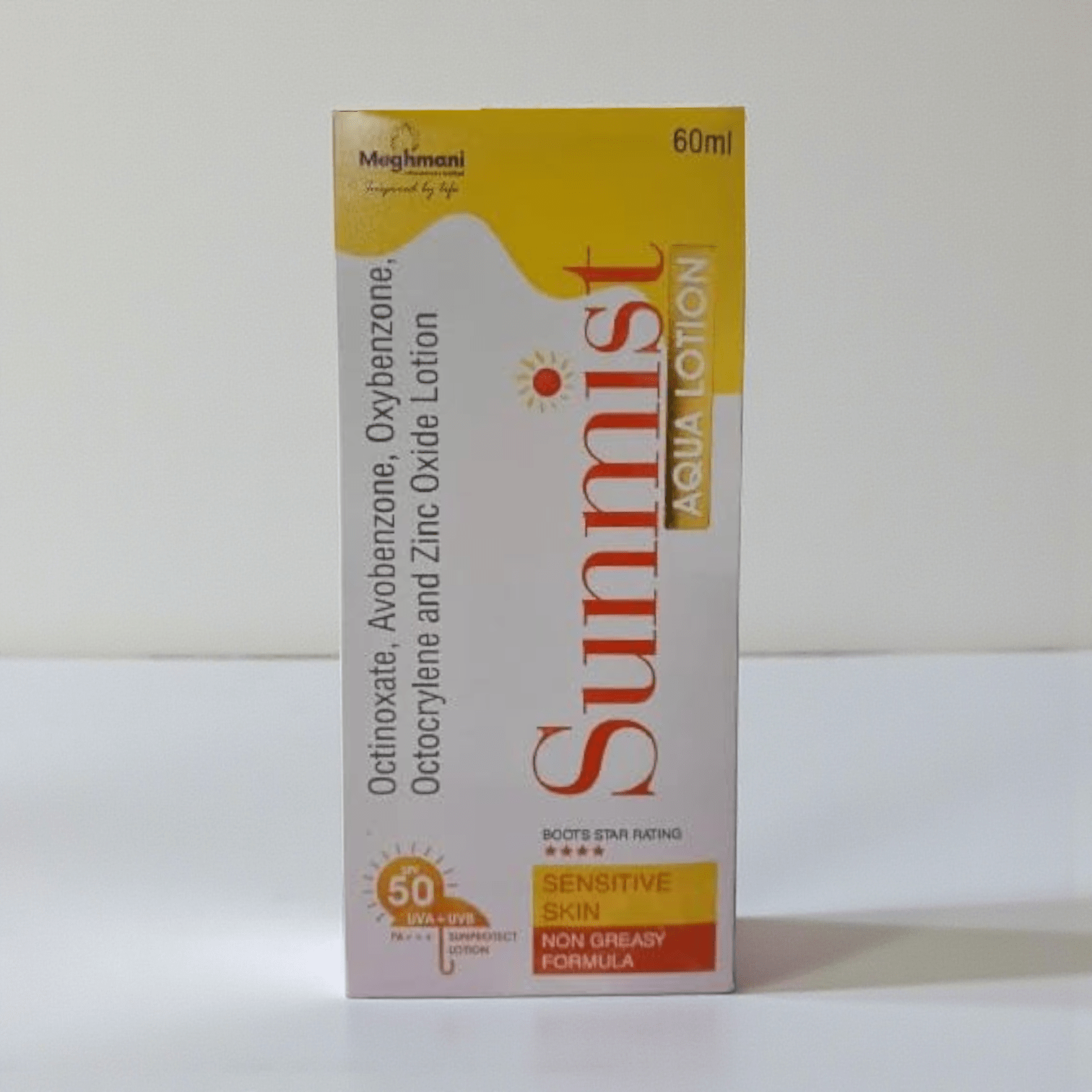 Sunmist Aqua Lotion SPF 50+ - Cosmosentials