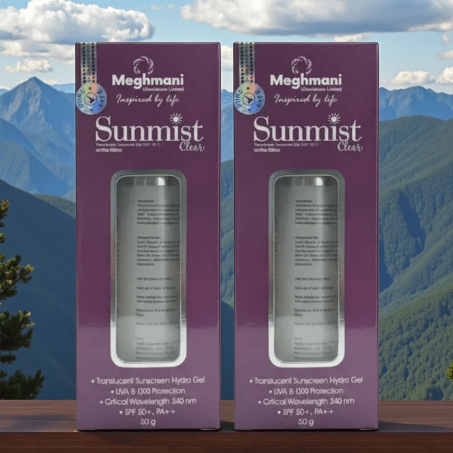 Sunmist Translucent Sunscreen Gel Clear - Cosmosentials